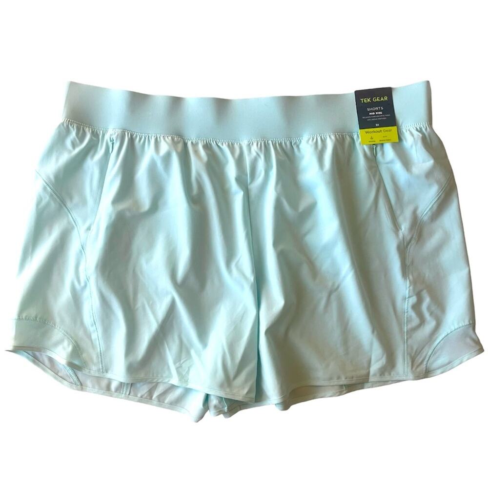 Tek Gear Women's Mint Athletic Shorts Sz 3XL